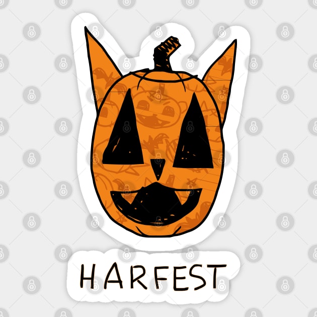 Night In The Woods Harfest Sketch Sticker by katmargoli